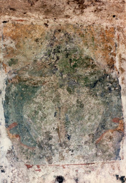 Trinità (dipinto, frammento) - ambito salentino (sec. XVII)