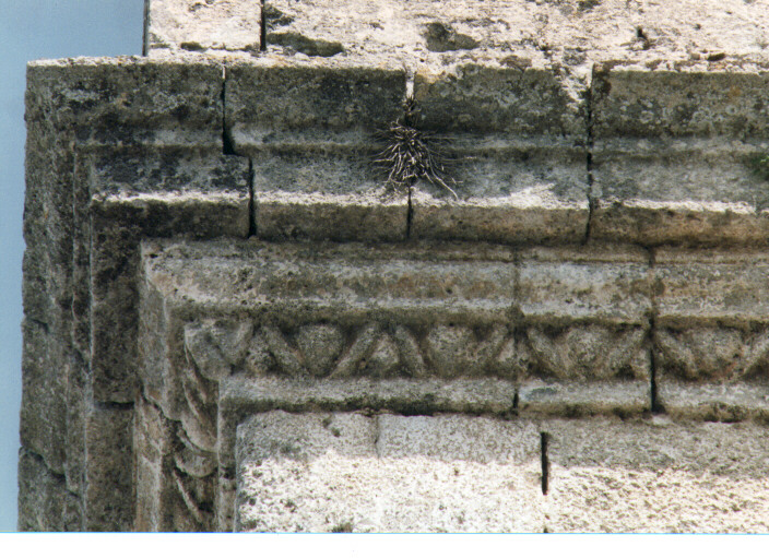 cornice architettonica - ambito salentino (sec. XVII)