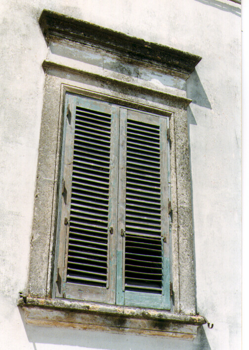 mostra di finestra, serie - ambito salentino (fine/inizio secc. XIX/ XX)