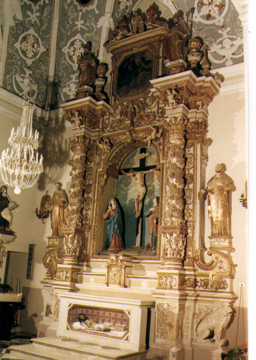 altare - ambito salentino (sec. XVII)