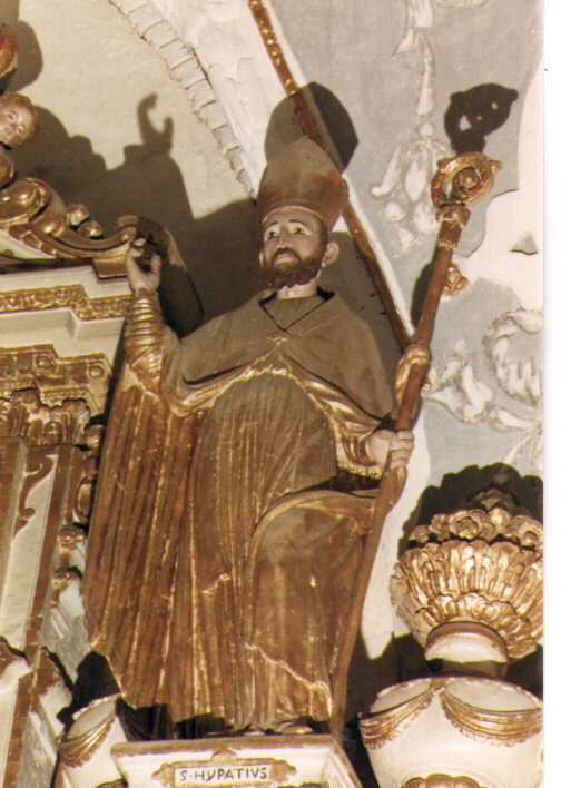 Sant'Ippazio (statua) - ambito salentino (sec. XVII)