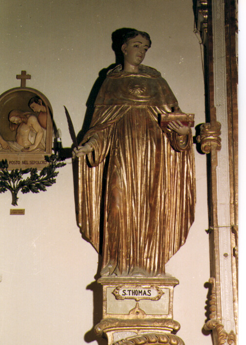 San Tommaso (statua) - ambito salentino (sec. XVII)