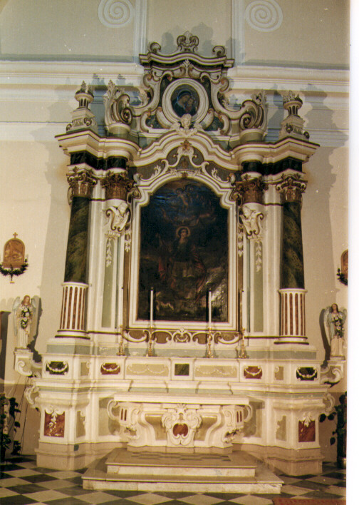 altare - ambito salentino (ultimo quarto sec. XVIII)