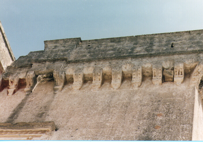 cornice - ambito salentino (seconda metà sec. XVI)