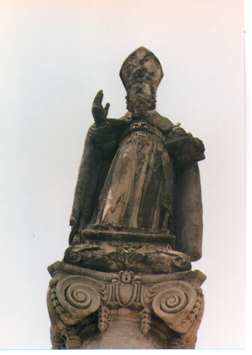 San Nicola Magno (statua) - ambito salentino (seconda metà sec. XVII)