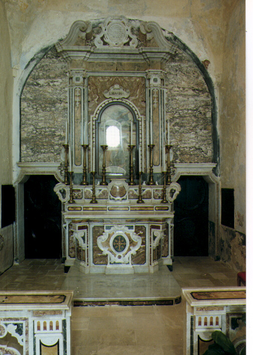 altare maggiore - ambito salentino (sec. XVIII)