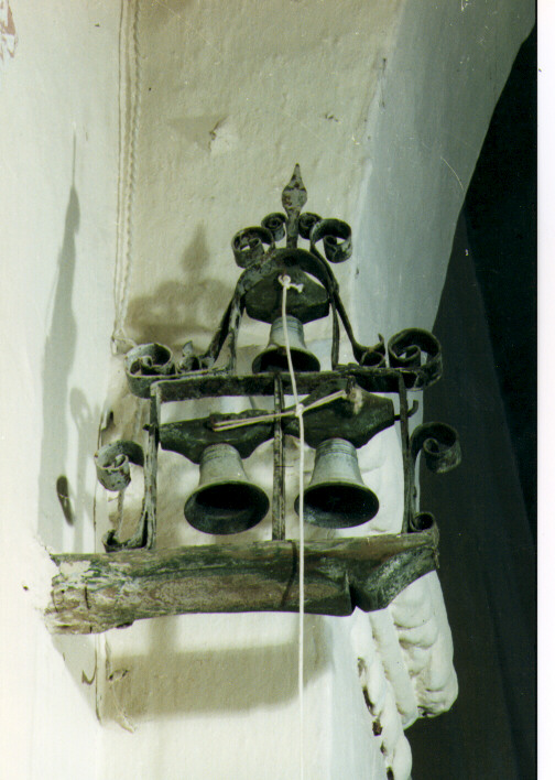 campanello d'altare multiplo - ambito salentino (seconda metà sec. XVIII)