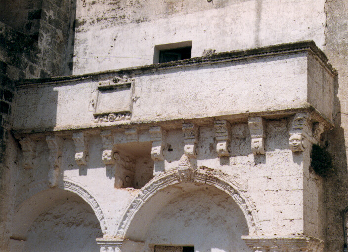 loggia - ambito salentino (ultimo quarto sec. XVI)