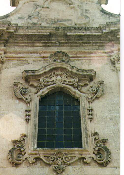 mostra di finestra di Negro Saverio (sec. XVIII)