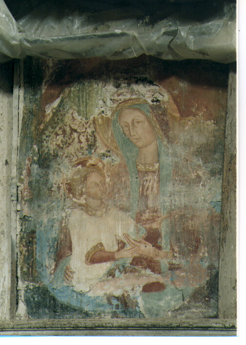 Madonna con Bambino (dipinto) - ambito salentino (prima metà sec. XV)