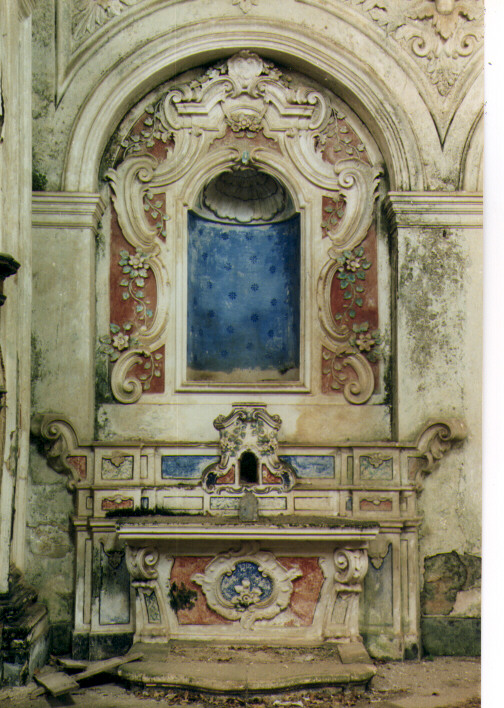 altare - ambito salentino (seconda metà sec. XVIII)