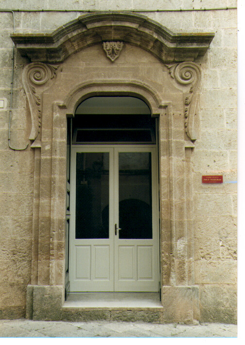 porta, serie - ambito salentino (sec. XVIII)
