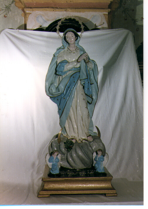 Madonna Immacolata (statua) - ambito salentino (ultimo quarto sec. XVIII)