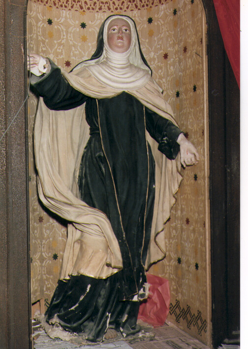 Santa Teresa (?) (statua) - ambito salentino (prima metà sec. XVIII)