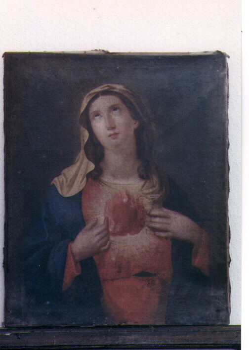 Sacro Cuore di Maria (dipinto) - ambito salentino (prima metà sec. XIX)