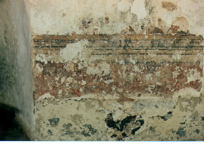 dipinto, frammento - ambito salentino (sec. XVI)