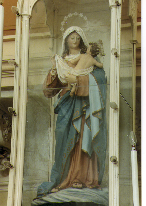 Madonna con Bambino (statua) - ambito Italia meridionale (primo quarto sec. XX)