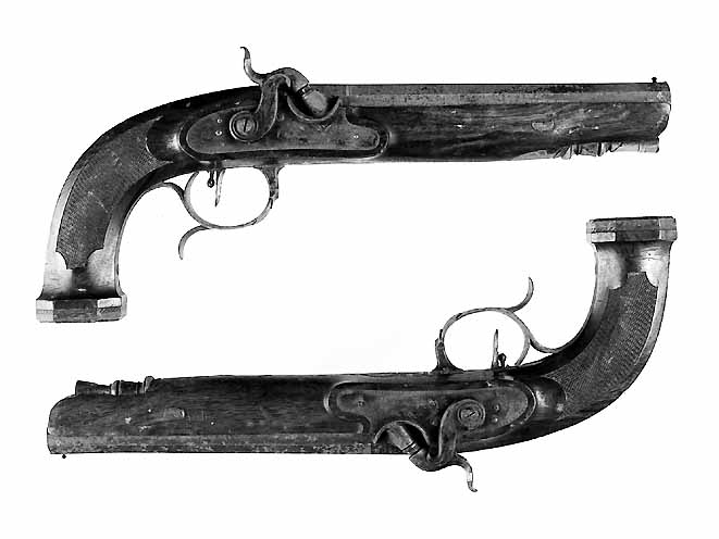 pistola, coppia di Castiglioni e Grasset (primo quarto sec. XIX)