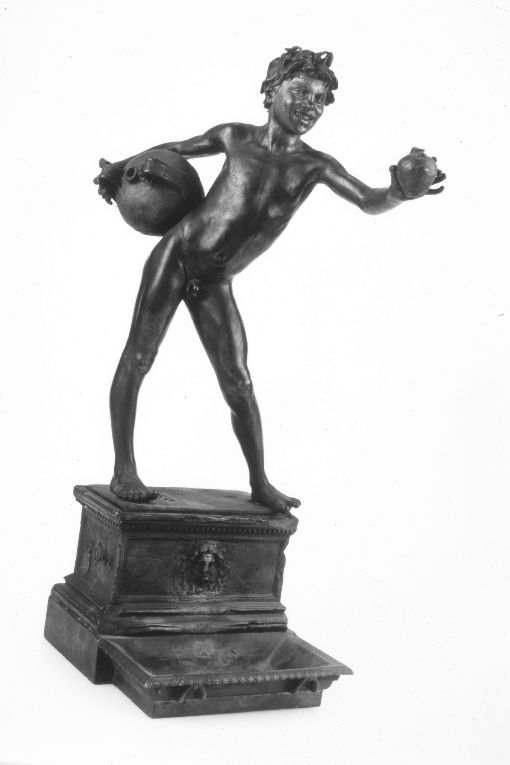 "L'acquaiolo", acquaiolo (statuetta) di Gemito Vincenzo (sec. XIX)