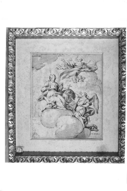 il Redentore, Cristo Redentore (dipinto) di De Matteis Paolo (attribuito) (secc. XVII/ XVIII)