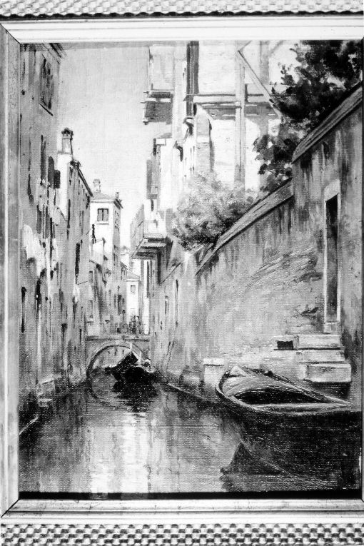 Venezia (dipinto) di Girondi Raffaele (secc. XIX/ XX)