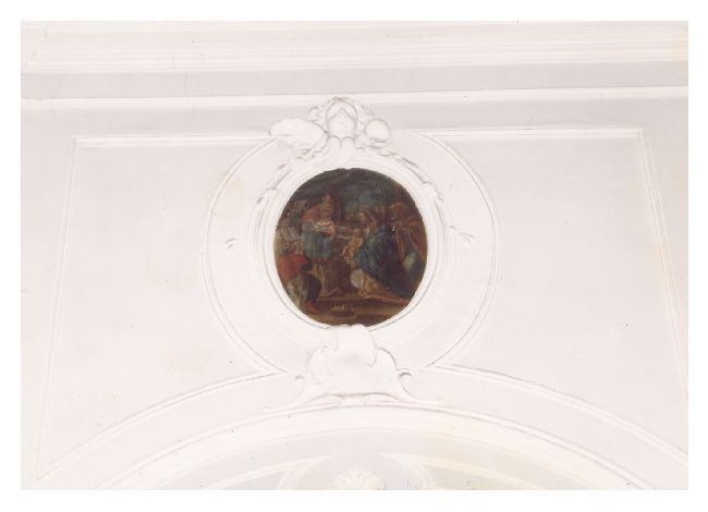 presentazione di Gesù al tempio (dipinto) di De Musso Saverio (bottega), De Musso Giuseppe (bottega) (metà sec. XVIII)