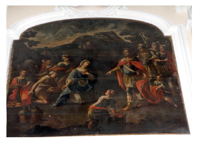 Ester e Assuero (dipinto) di De Musso Giuseppe (seconda metà sec. XVIII)