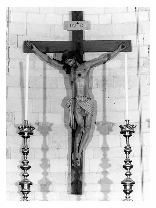 Cristo crocifisso (scultura) - ambito pugliese (sec. XIX)