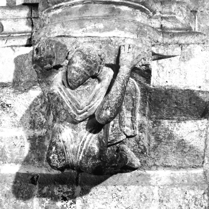 telamone (scultura) - ambito Italia meridionale (metà sec. XII)