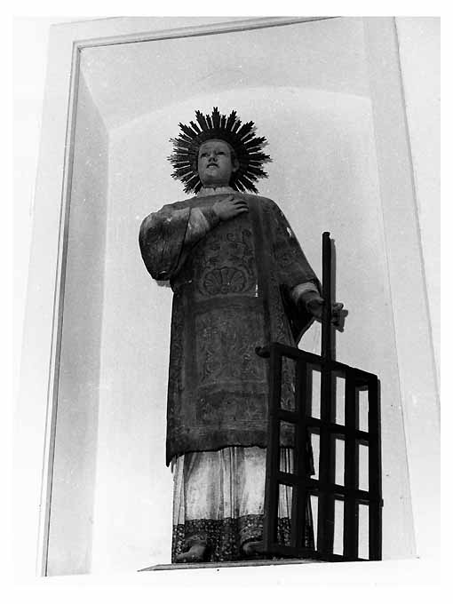 San Lorenzo martire (statua) - ambito Italia meridionale (sec. XVI)