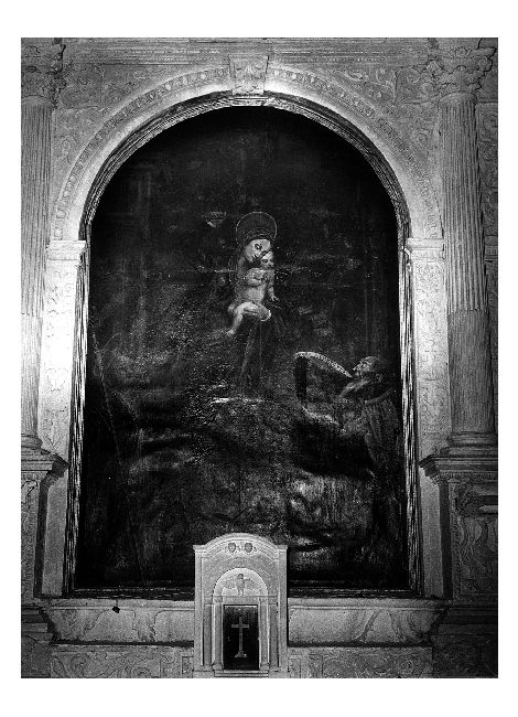 Madonna del Soccorso (altare) di Dalmata Nicola (attribuito) (sec. XVI)