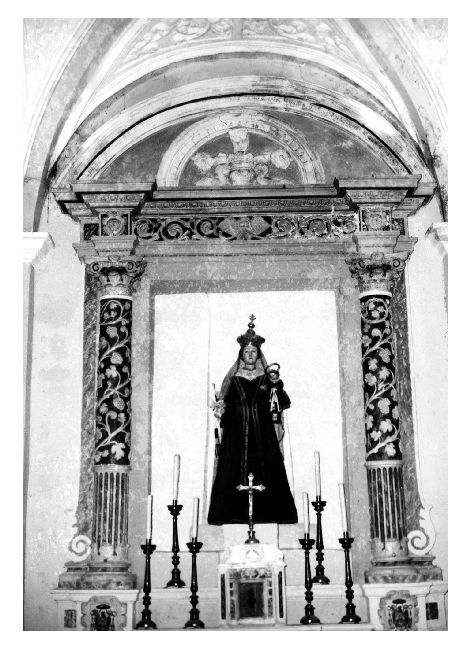 altare - ambito pugliese (prima metà sec. XVII)