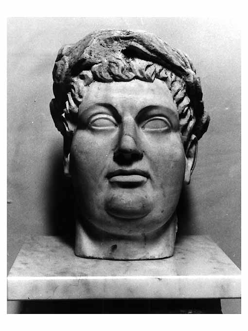 testa di Napoleone I (scultura) - ambito napoletano (sec. XIX)