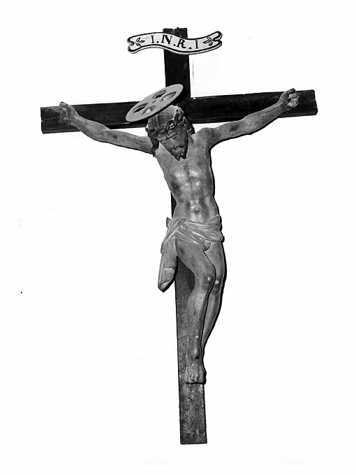 Cristo crocifisso (scultura) - ambito Italia meridionale (sec. XVII)