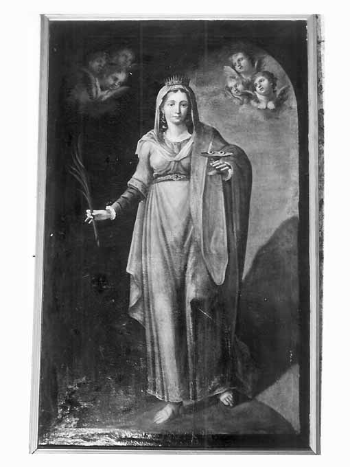 Santa Lucia (dipinto) - ambito napoletano (primo quarto sec. XIX)