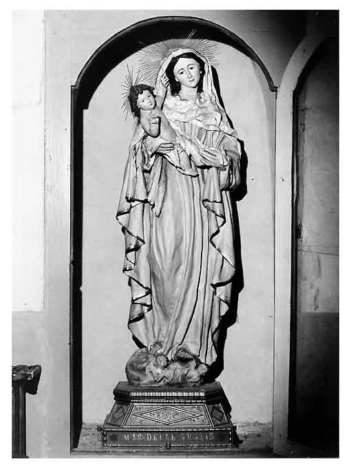 Santa Maria delle Grazie, Madonna con Bambino (statua) - ambito pugliese (primo quarto sec. XX)