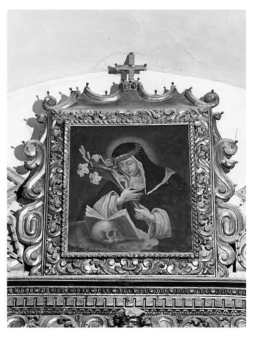 Santa Chiara (dipinto) - ambito pugliese (prima metà sec. XVIII)