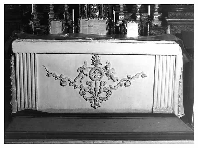 mensa d'altare di Ricca (sec. XIX)