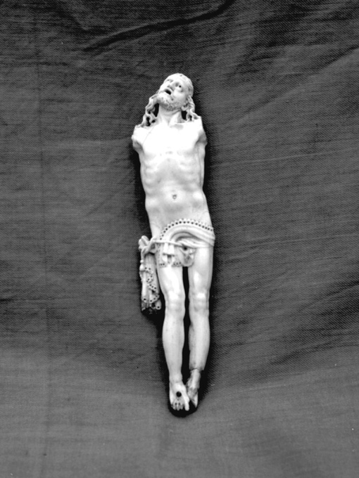 Cristo crocifisso (scultura) - ambito Italia meridionale (sec. XVII)