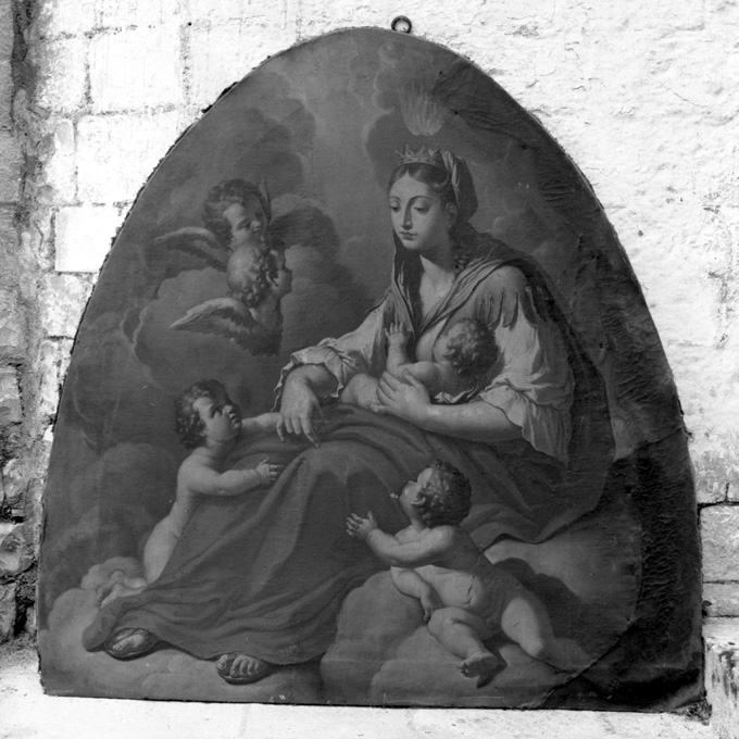 Carità (dipinto) di Fato Vincenzo (sec. XVIII)
