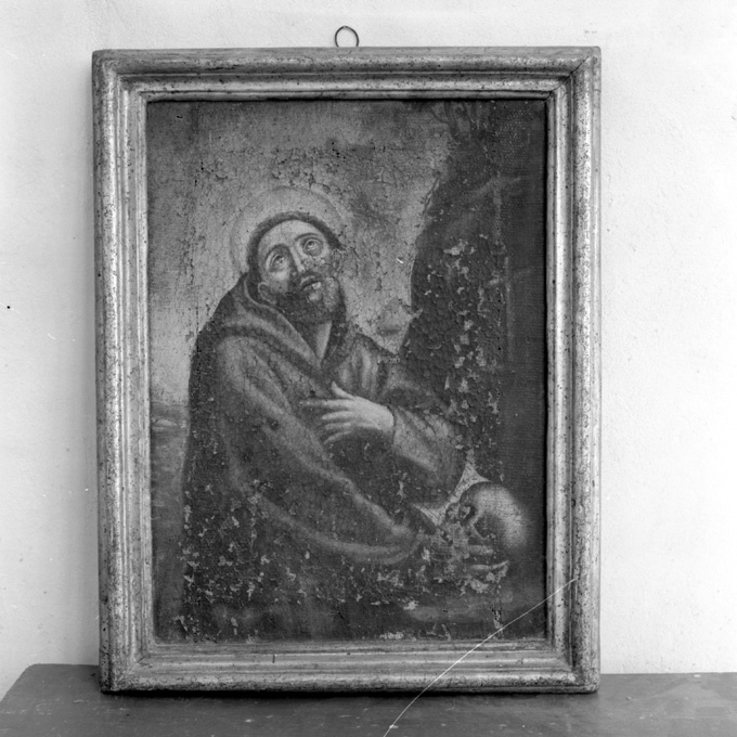 estasi di San Francesco d'Assisi (dipinto) - ambito Italia meridionale (sec. XVII)