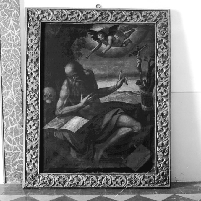 San Girolamo penitente (dipinto) - ambito Italia meridionale (sec. XVII)