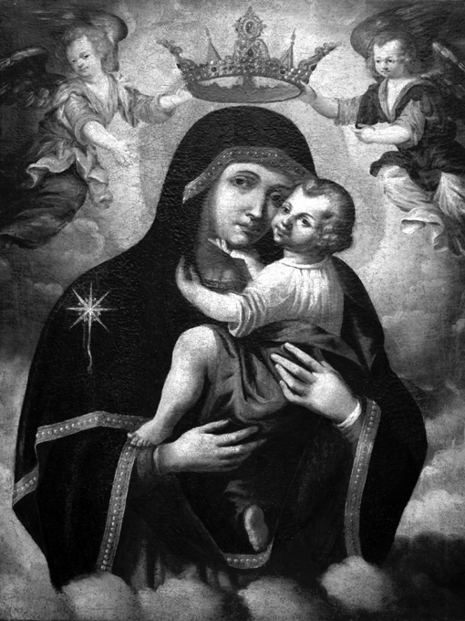 Madonna con Bambino (dipinto) - ambito Italia meridionale (sec. XVIII)
