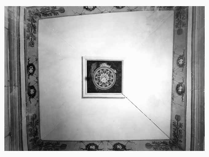 soffitto dipinto - ambito Italia meridionale (inizio sec. XIX)
