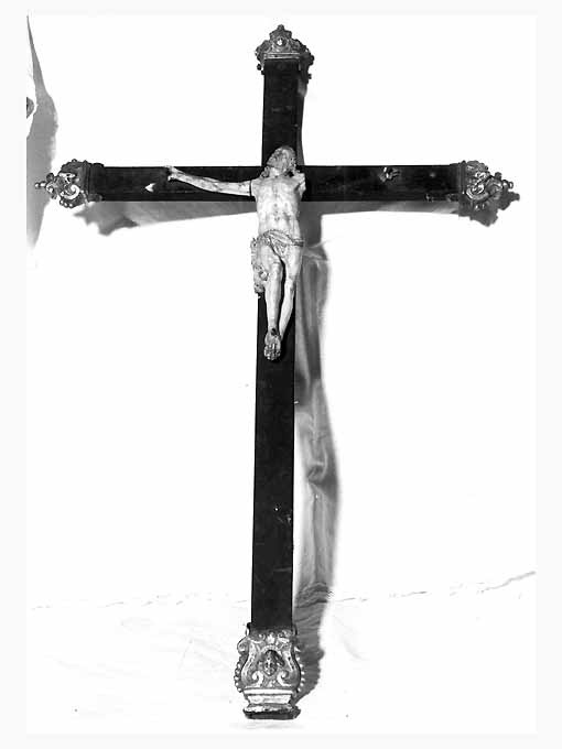 croce processionale - ambito Italia meridionale (fine/inizio secc. XVIII/ XIX)