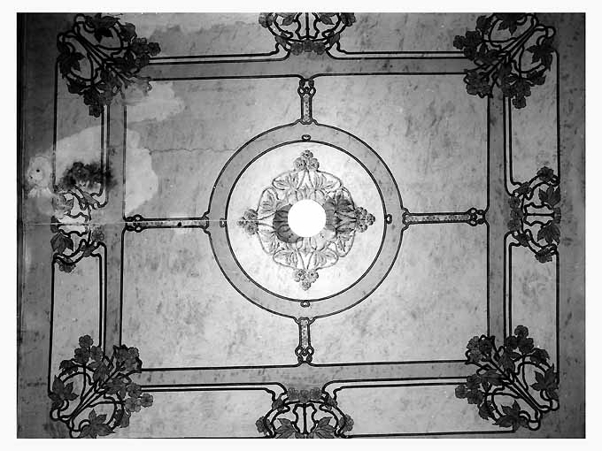 soffitto dipinto di Sportelli Pietro detto "Salve o Regina" (sec. XX)