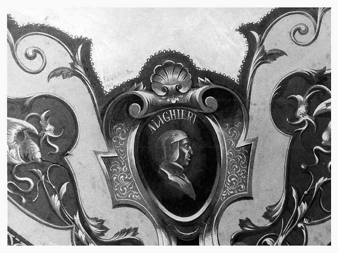 La Danza delle Ore, danza delle Ore di Ponchielli (soffitto dipinto) di Montrone Giuseppe (attribuito) (sec. XX)