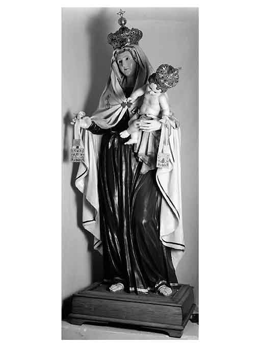 Madonna con Bambino (statua) - ambito pugliese (seconda metà sec. XIX)