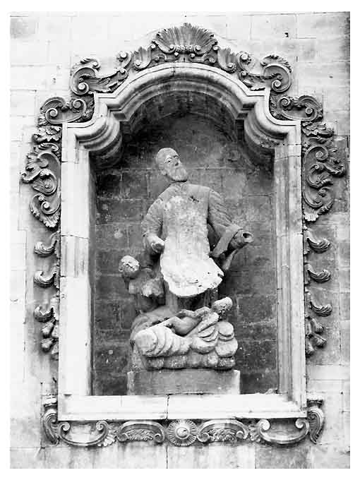 San Filippo Neri (gruppo scultoreo) - ambito pugliese (seconda metà sec. XVIII)
