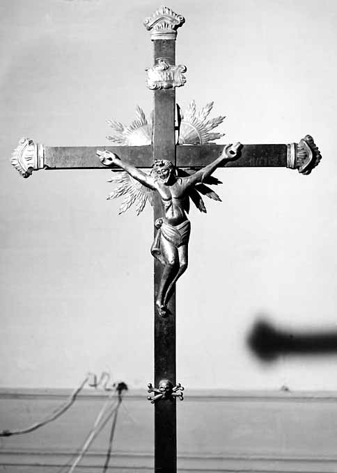 Cristo crocifisso (crocifisso) - ambito napoletano (sec. XIX)